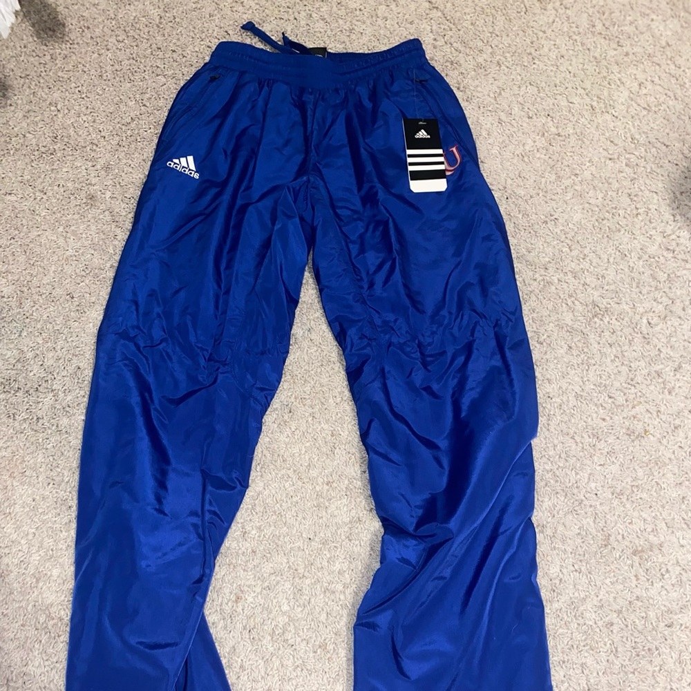 BRAND NEW adidas KU track pants!!